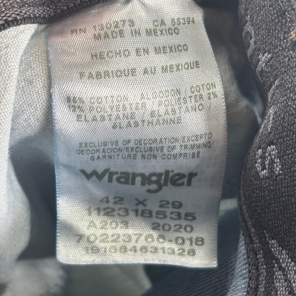 Wrangler‎ Authentics Straight Leg Jeans 42x29 Stretch Denim Bundle Lot 2 - Picture 7 of 13